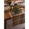 DII® 108" Give Thanks Plaid Table Runner
